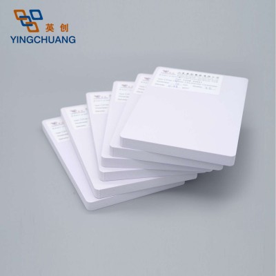 Yingchuang 2/3/5/6/8mm billboard signage pvc forex plastic foam sheet